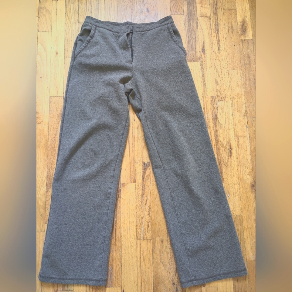 Ann Taylor Brownish Wide-Leg Pants